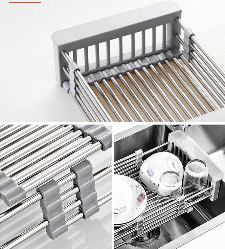 Kitchen sink drain basket